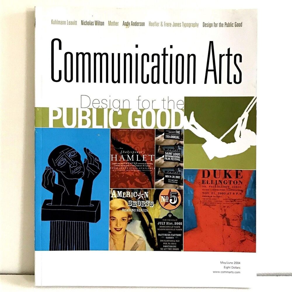 Communication Arts Magazine Book 2004 May/June Design Reference Art Advertising